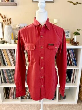 Men’s Size Small Polo Ralph Lauren Button-Down 100% Cotton Outdoorsman Shirt